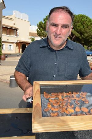 Jose Andres solar drying November 2012