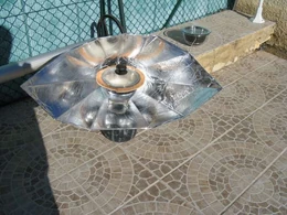 Cuiseur solaire entonnoir à ma façon