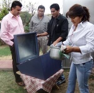 CECAM solar oven demonstration