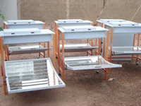 Eight  cookers destined for people in the western region of , which has depleted its supply of trees for 