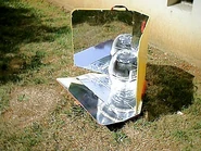 Cuiseur solaire CookPlus équipé de GreenhousePot