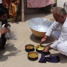Parvati Solar Cooker Solar Cooking Fandom Collection, absorption, retention and duration. parvati solar cooker solar cooking