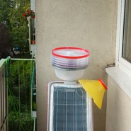 Couvercle-cheminée enlevée