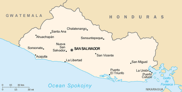 El Salvador map, wc,12-27-15