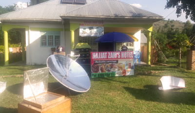 Solar restaurant, Uganda, 8-29-20