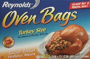 A large unopened oven cooking bag can be glued over the opening of a  in place of glass. With  the dark  is placed inside of the oven cooking bag and no other  is necessary.
