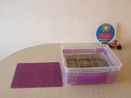 Grille du séchage enlevée