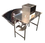 Albedo solar cooker prototype, 2-20-13