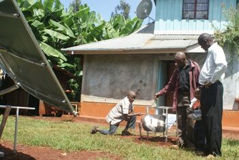 Kenya Solar Concentrator 2