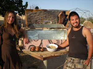 Solar Seder at Kibbutz Lotan