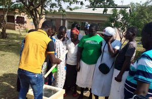 Solar cooking training with a , Photo credit: N.F.I.
