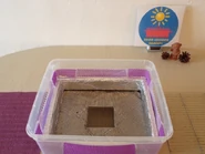 Intérieur du séchoir