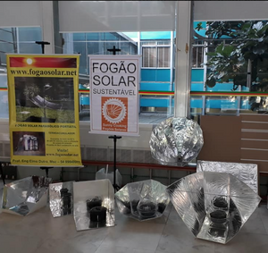 Fogao Solar display -2 at Porto Alegre, Brazil, 8-8-19
