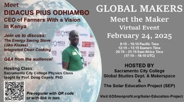 Global Makers poster, 1-30-25