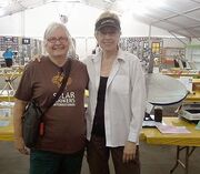 Sharon Clausson and Pat McArdle at San Diego County Fair 2014