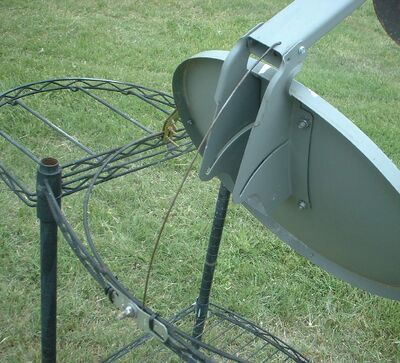 West's Parabolic Solar Canner Boiler Steamer cart 004