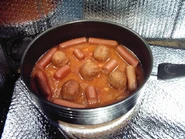 Klopsiki wieprzowe z parówkami w sosie pomidorowym (0,8 kg)