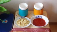 Les pâtes et la sauce tomate