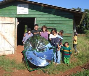 O'paybo solar cooker 1, 1-2-14