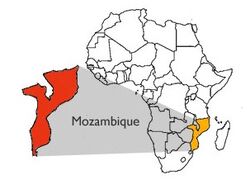 Mozambique map