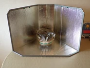 Fig. 5. Pot dans un sac inséré dans le cuiseur