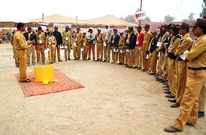 Lightoven III training with Boy Scouts in Pakistan