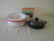 Ensemble de pots enlevé