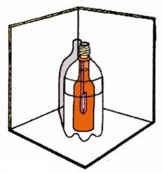 Simple solar water pasteurizer with pasteurization indicator