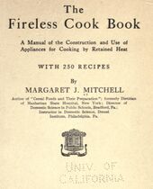 The Fireless Cook Book - Mitchell