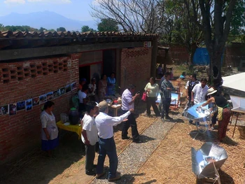 Cocina Solar Mexico 2013