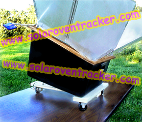 Solar oven tracker