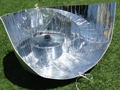 Haines Solar Cooker, 11-17-14