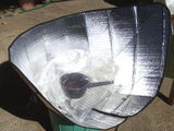 Windshield Shade Solar Cooker