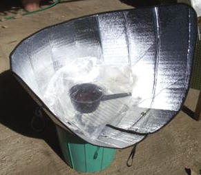 Mylar, Solar Cooking