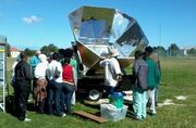 Villager Sun Oven to Karatara South Africa, 4-26-13