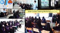 Engineers Without Borders-Iran solar cooking workshop in Iran with Soheil Salimi and student assistants, April 27, 2014