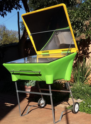 Patio Solar Oven, SunGenius, 10-1-19