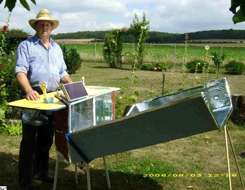 Romaschka Cooker | Solar Cooking | Fandom