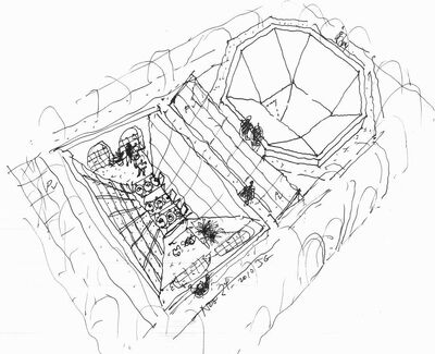 Nonimaging mid-size Solar Kitchen