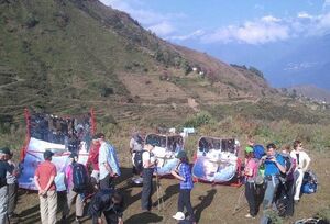 PRINCE solar cookers at Solar Trek, Nepal, 2013