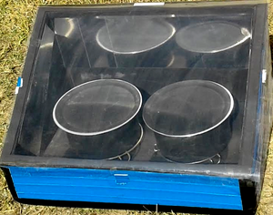 FOST Locally made box cooker,1-26-17