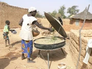 Utilisation du séchoir coquillage pour les feuilles d'oignons