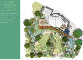 Le Presage rest. site plan, 6-19-23