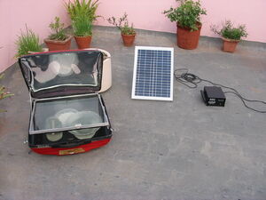 SolarOvenSolarPVwith smallInverter