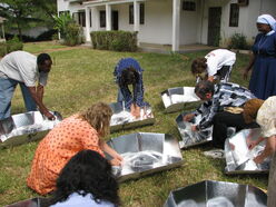 Ts Participants checking food