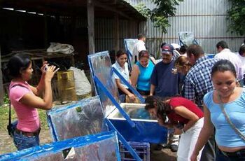 Mujeres Solares de Totogalpa 22 new cookers 2008