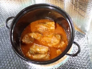 Fig. 21. Chou farci à la sauce tomate (0,5 kg)