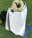 Haines 2.0 used as a heat retention basket, photo credit R. Haines, 4-9-23