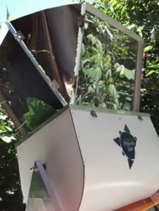 Catassol Solar Oven, 5-1-13