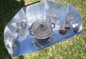 Solar Cooking Project Zambia aluminum CooKit